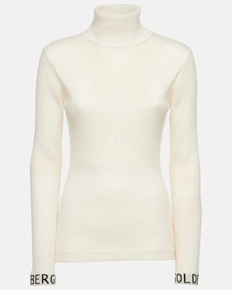 GOLDBERGH Pullover Mira in maglia a coste Bianco