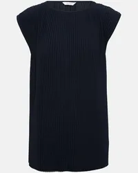 Max Mara Top Cambusa Blu