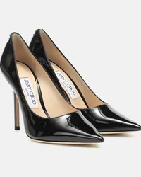 Jimmy Choo Pumps Love 100 in vernice Nero