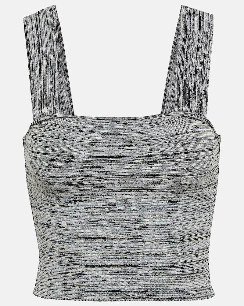 Proenza Schouler Top cropped White Label Multicolore