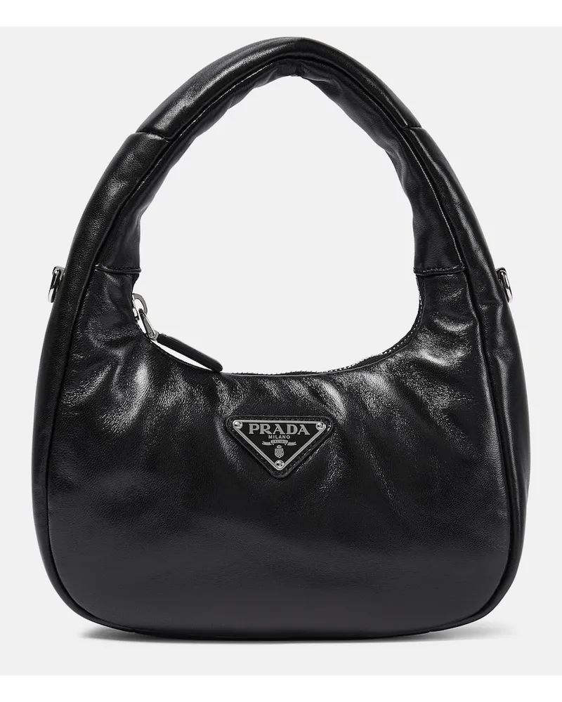 Prada Borsa Prada Soft Mini in pelle Nero