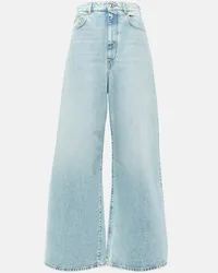 SPORTMAX Jeans a gamba larga Angri Blu