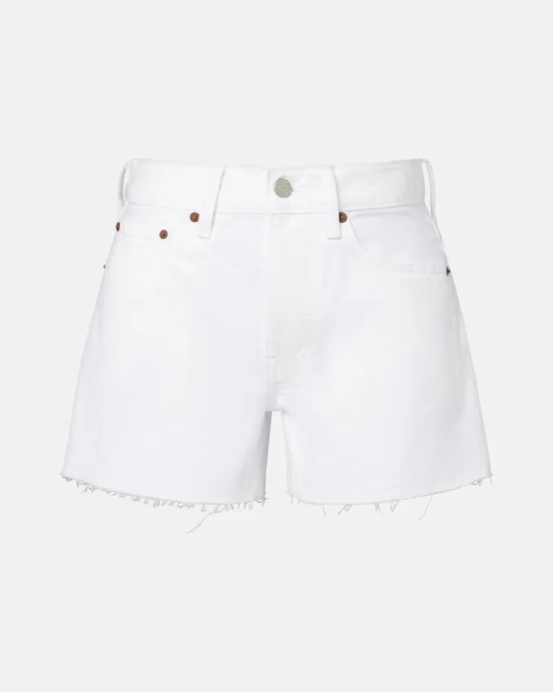 Ralph Lauren Shorts di jeans Bianco