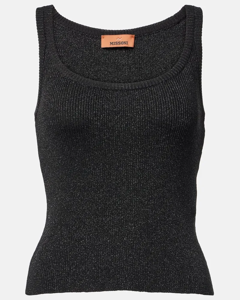Missoni Top in lamÃ Nero