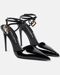 Dolce & Gabbana Pumps slingback in vernice Nero