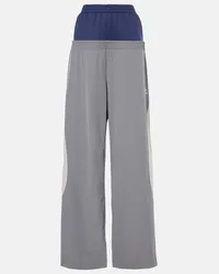 Balenciaga Pantaloni sportivi Cut-up Grigio