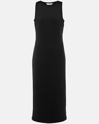 Max Mara Abito midi Baccano in jersey Nero