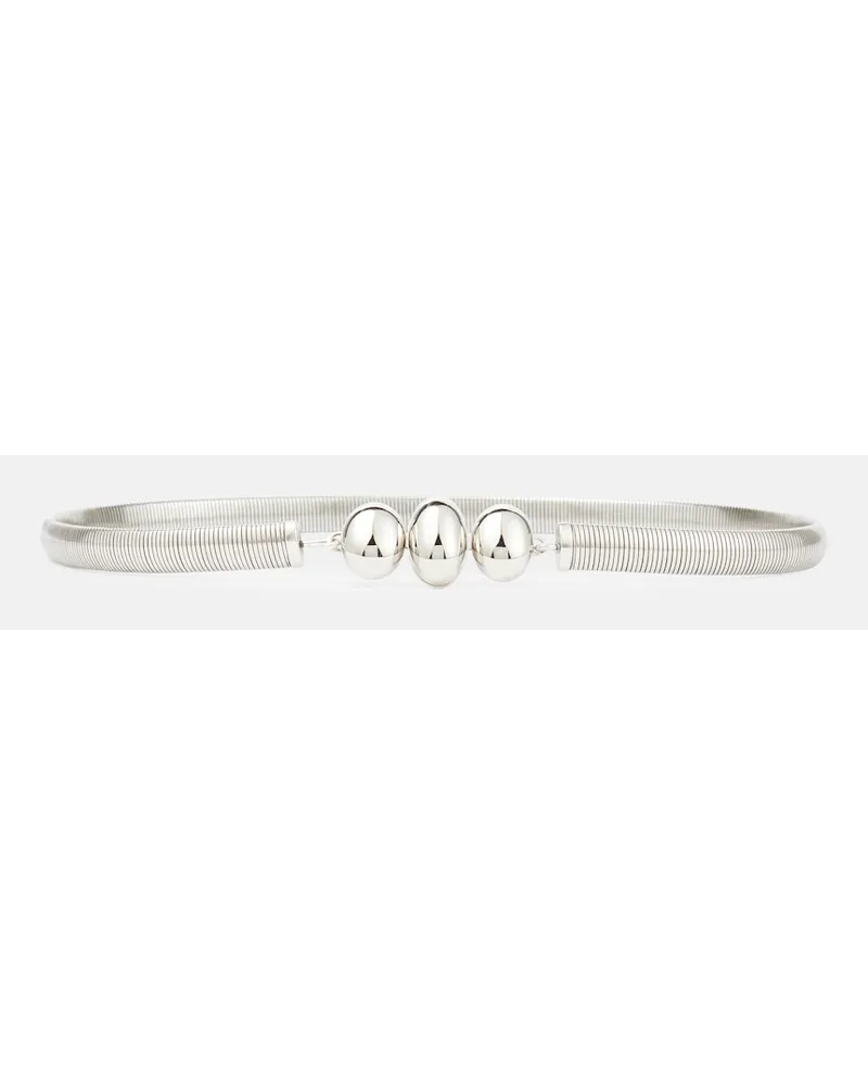 Isabel Marant Cintura Floffy Argento
