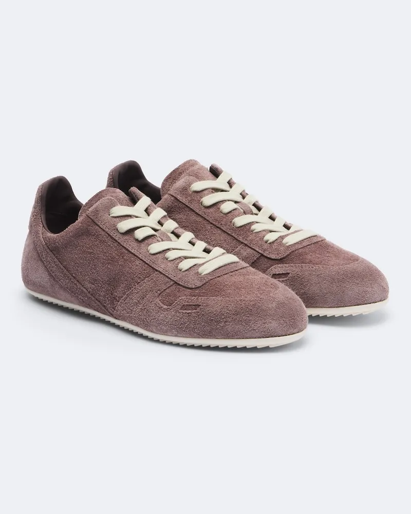 Rick Owens Sneakers Minimal in suede Viola