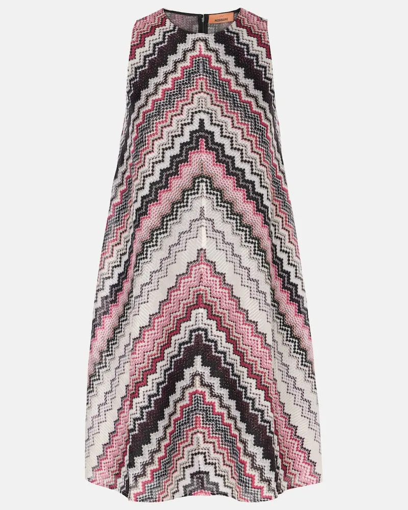 Missoni Abito corto con lamÃ© a zig-zag Multicolore