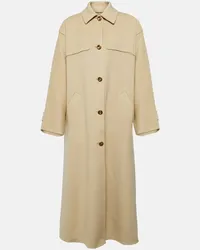 Loro Piana Cappotto oversize in cashmere Beige