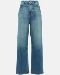 Valentino Garavani Jeans regular a vita alta Blu