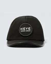 Giorgio Armani Cappello da baseball Neve Nero