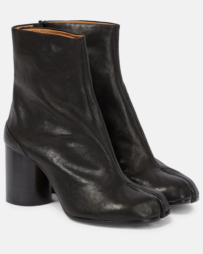 Maison Margiela Stivaletti Tabi in pelle Nero