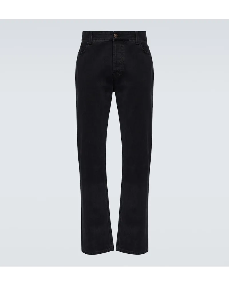 The Row Jeans regular Carlisle Nero