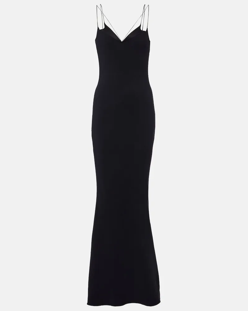 Tom Ford Abito sottoveste in raso Nero