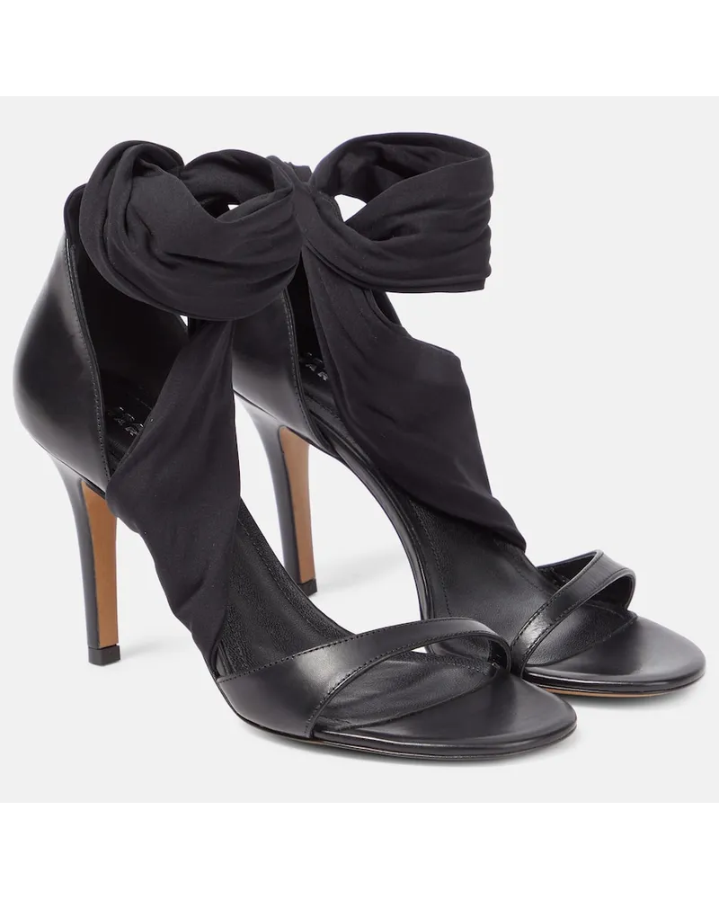 Isabel Marant Sandali Askja in pelle Nero