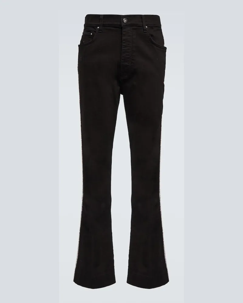 Amiri Jeans bootcut con decorazioni Nero