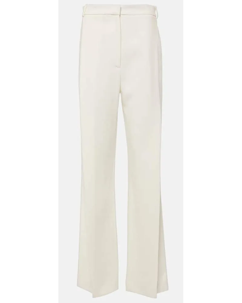 TOVE Pantaloni Gabrielle in crÃªpe Bianco