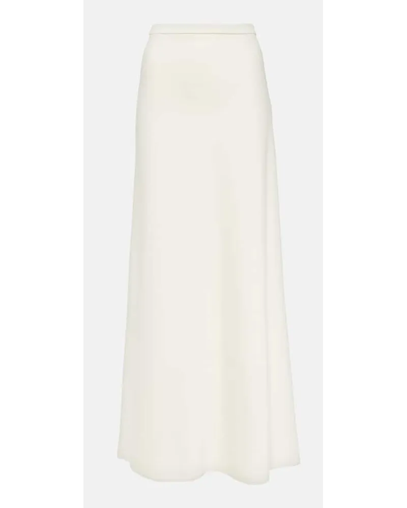 Max Mara Gonna lunga Clavier in jersey Bianco