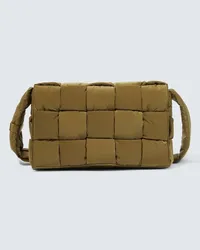 Bottega Veneta Borsa a tracolla Maxi Padded Tech Cassette Marrone