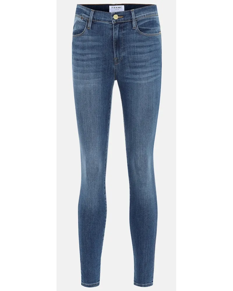 Frame Denim Jeans skinny Le High a vita alta Blu