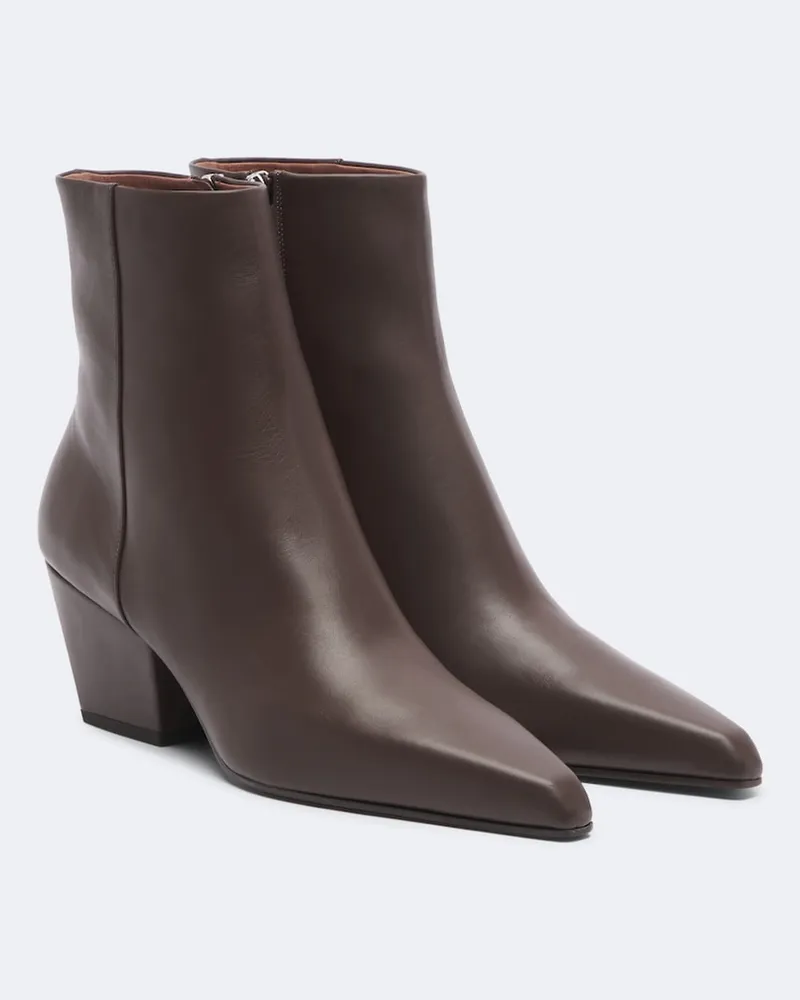 Paris Texas Stivaletti Jane in pelle Marrone