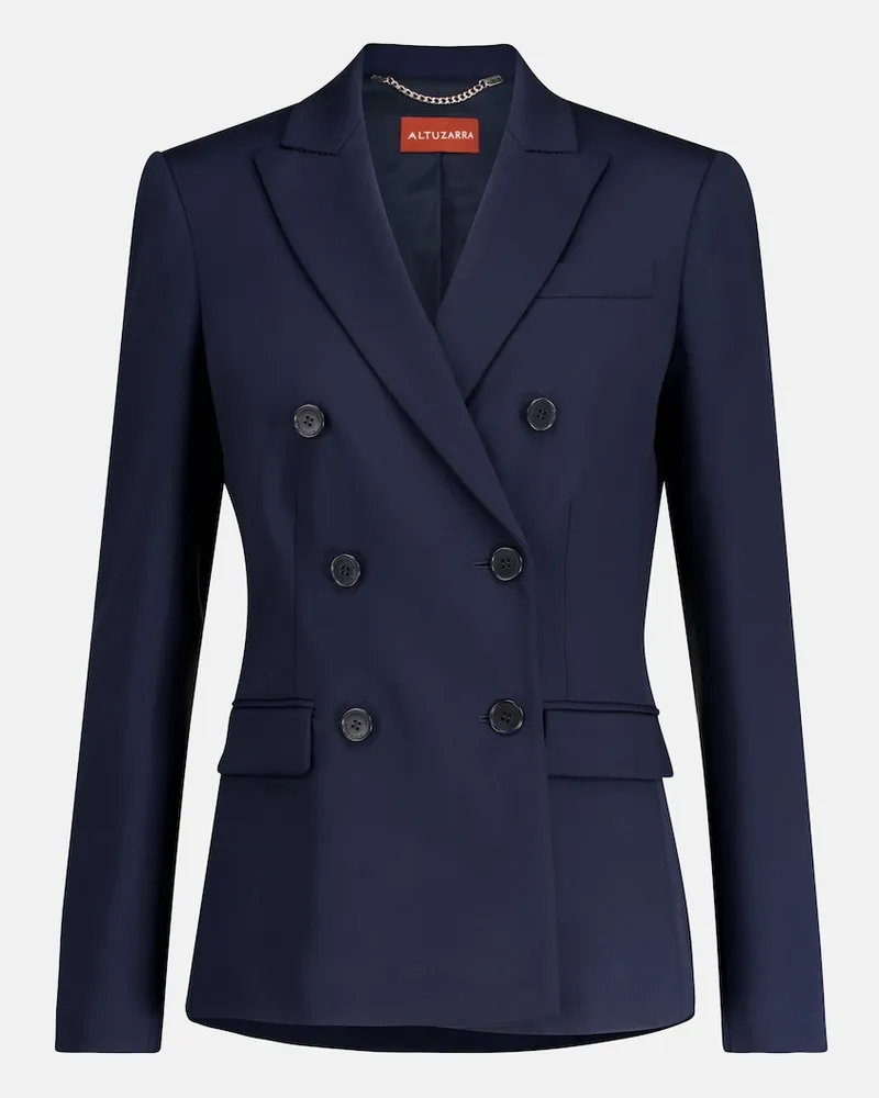 Altuzarra Blazer in lana stretch Blu