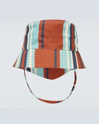 Prada Cappello da pescatore in cotone Multicolore