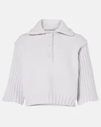 Dries van Noten Pullover in lana e cashmere Grigio