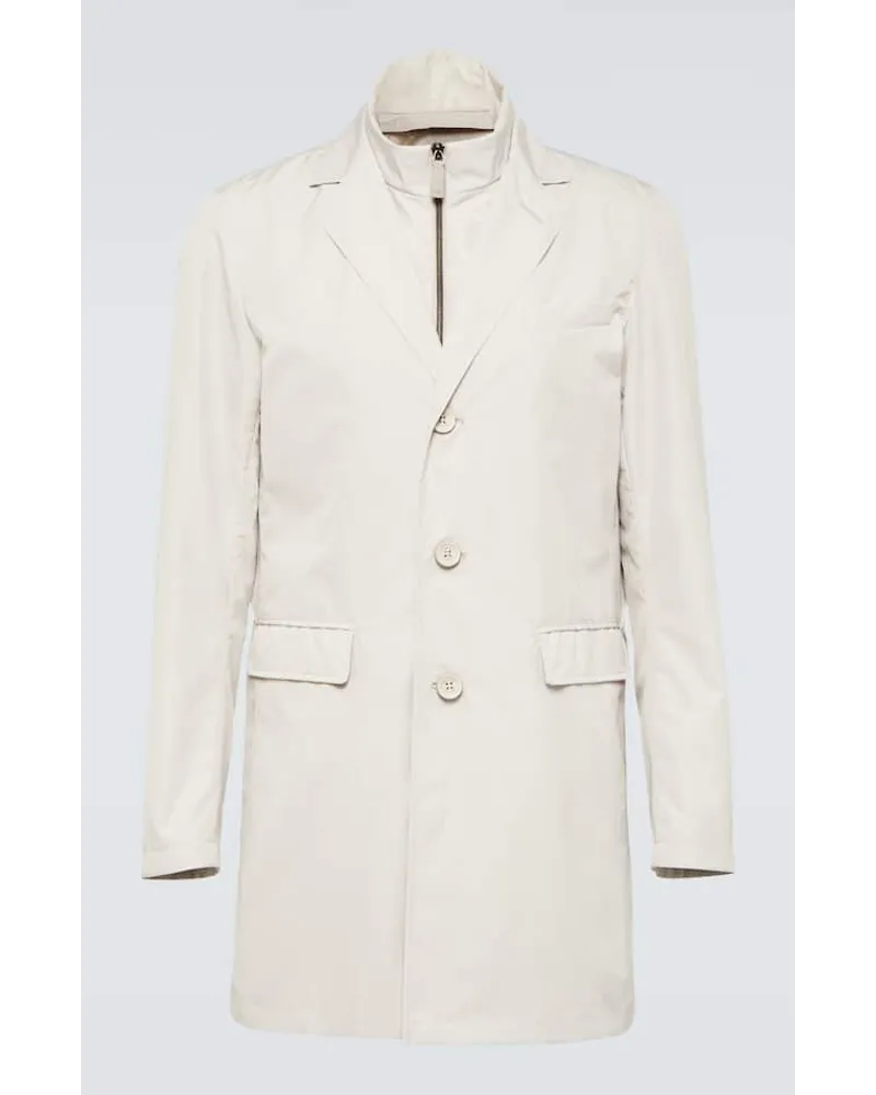 Herno Giacca e gilet rimovibile Byron Bianco