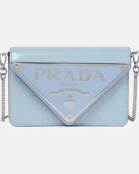 Prada Borsa a tracolla in pelle Blu