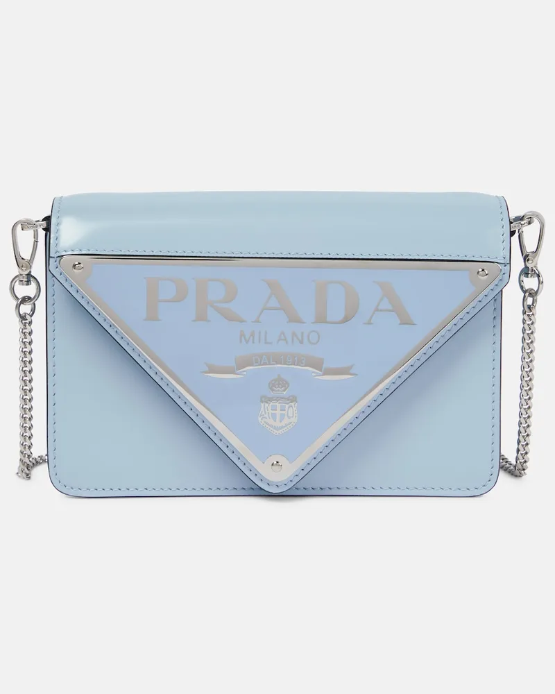 Prada Borsa a tracolla in pelle Blu