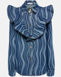 Area Camicia Sunray di jeans Blu