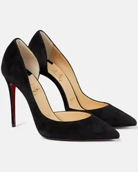 Christian Louboutin Pumps Iriza 100 in suede Nero