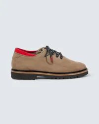 Kiton Stringate in suede Beige