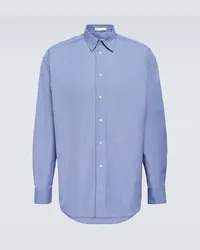 The Row Camicia Oxford Miller in cotone Blu