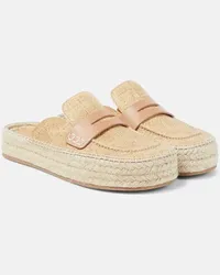 J.W.Anderson SLippers con pelle Beige