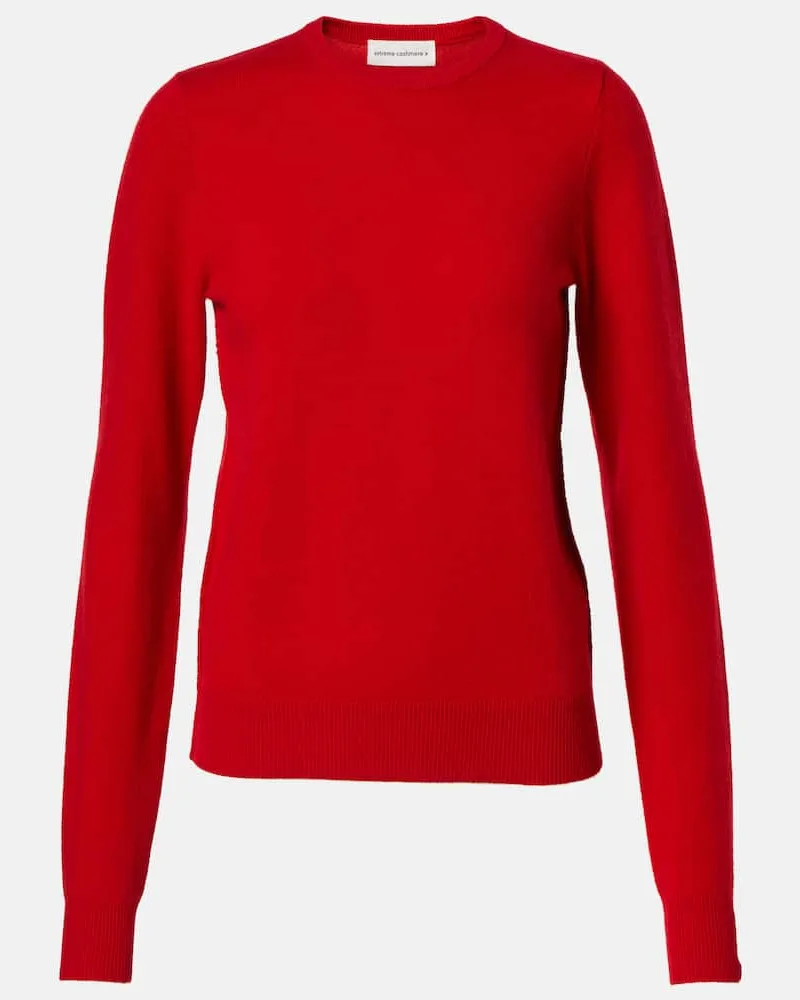 extreme cashmere Pullover N°41 Body in misto cashmere Rosso
