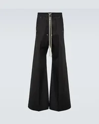 Rick Owens Pantaloni Bela a gamba larga Nero