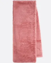 Max Mara Sciarpa Full in teddy Rosa