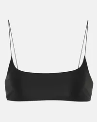 JADE SWIM Top bikini Micro Muse Nero