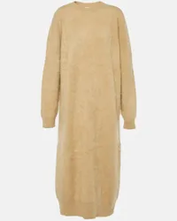 Lisa Yang Abito midi Amara in cashmere Beige