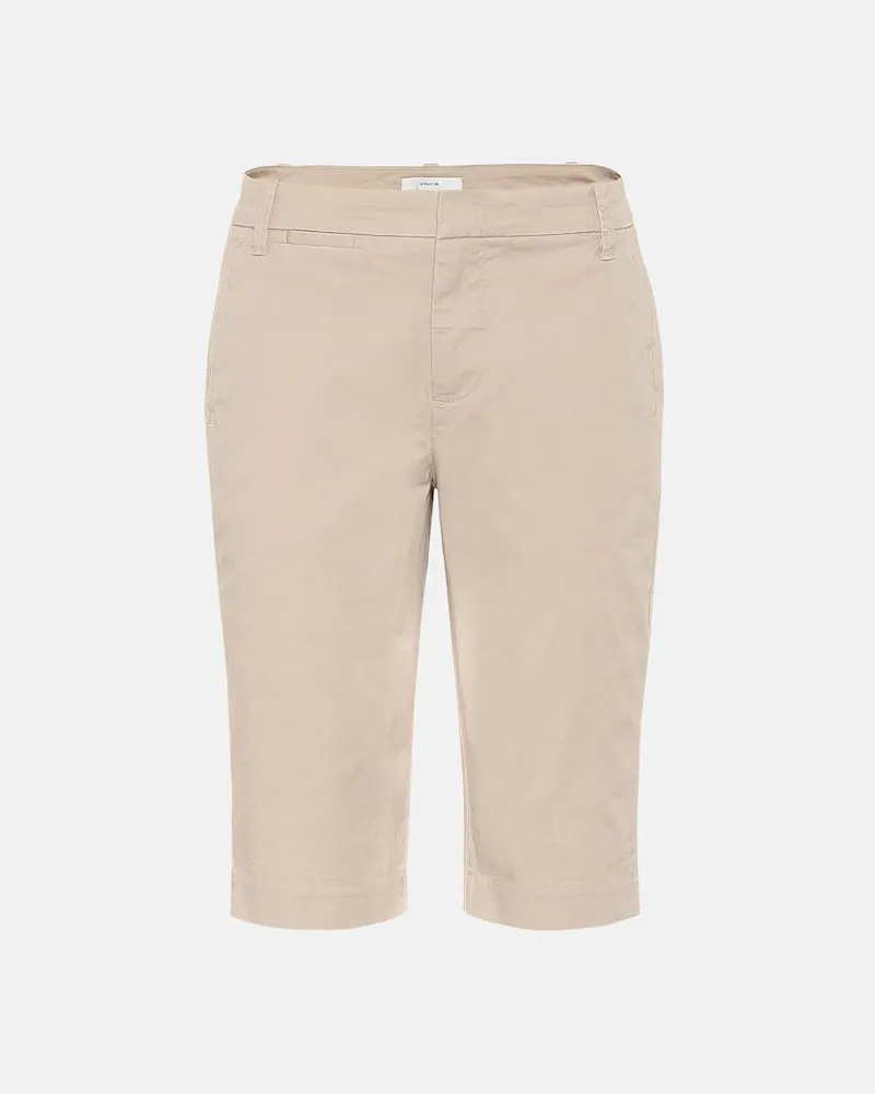 Vince Bermuda in cotone stretch Beige