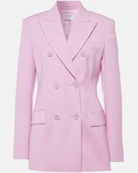 SPORTMAX Blazer in lana vergine Rosa