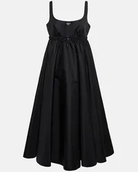 Prada Abito midi in Re-Nylon Nero