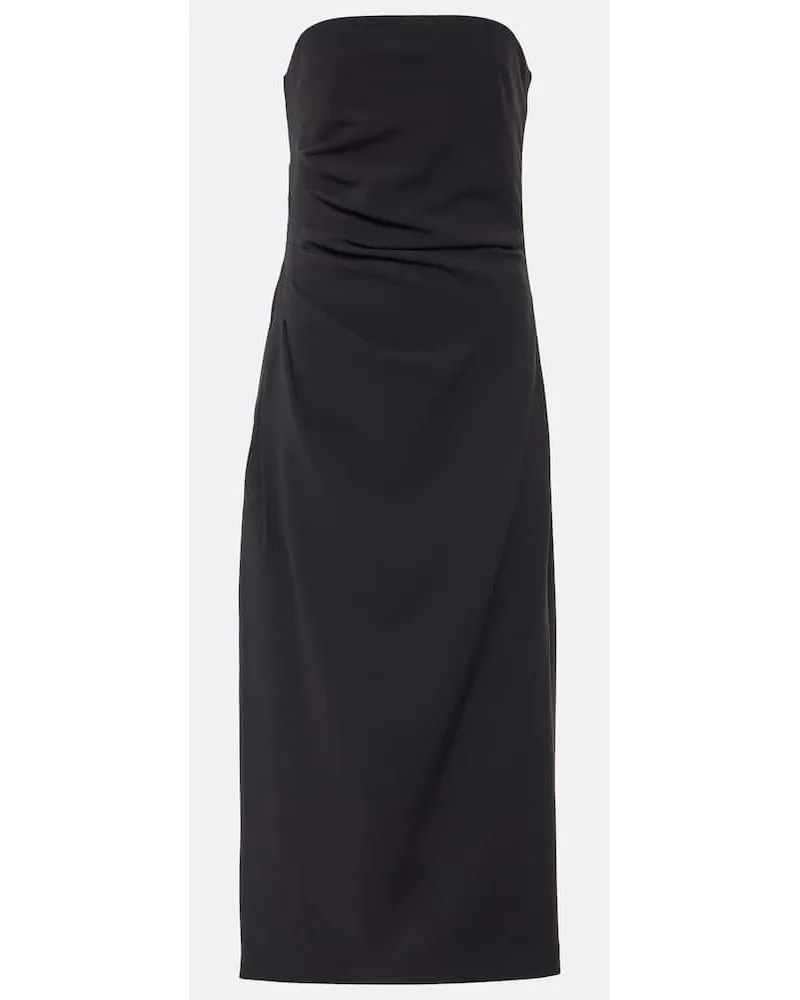 Proenza Schouler Abito midi Shira in crÃªpe Nero