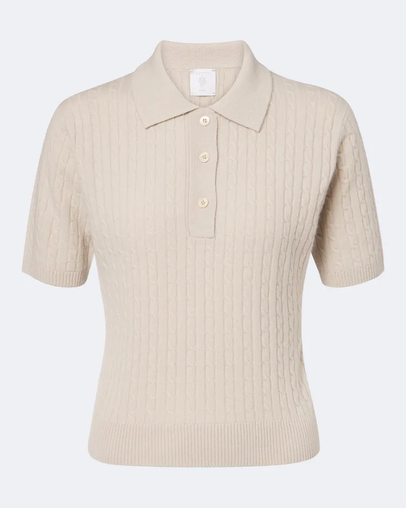 Eleventy Polo in cashmere Beige