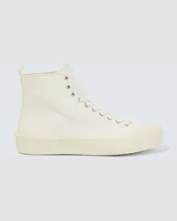 Jil Sander Sneakers in canvas Bianco