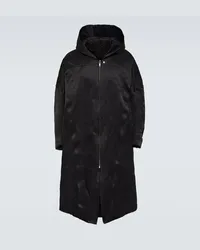 Rick Owens Piumino Jumbo Peter in cotone e seta Nero